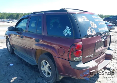 2006 Chevrolet Trailblazer Ls из США, поврежденный, VIN 1GNDS13S962182042